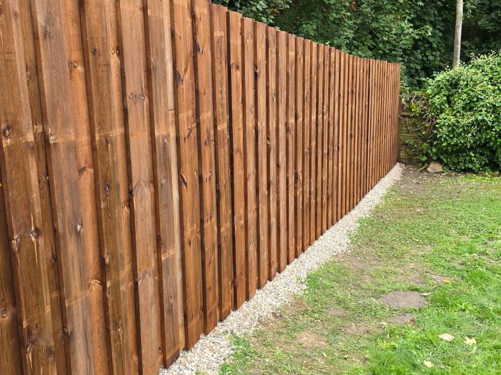 Clôture en bois