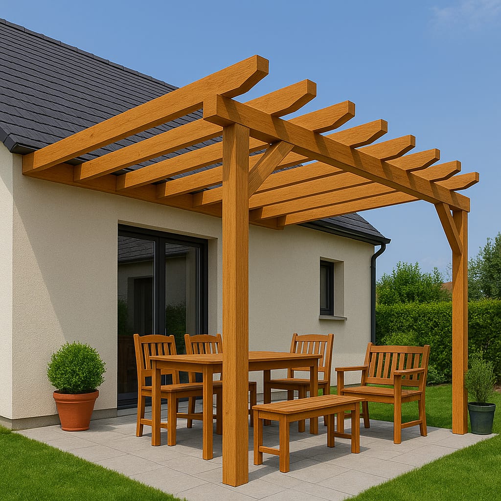 Pergola en bois