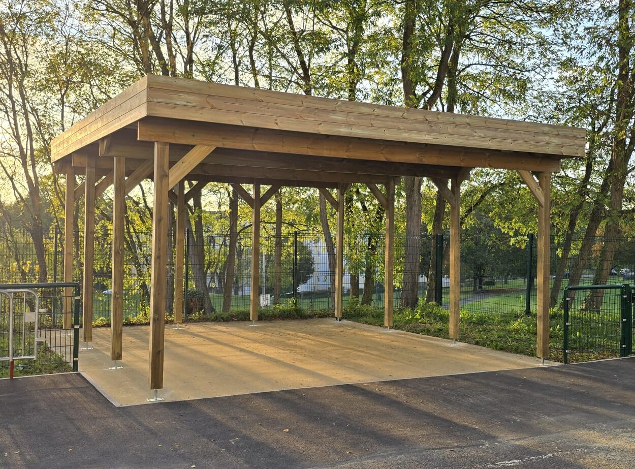 Pergola en bois