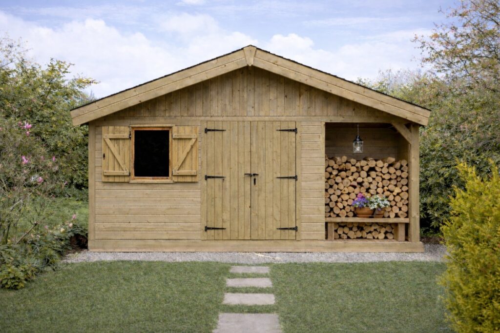 Abri de jardin en bois