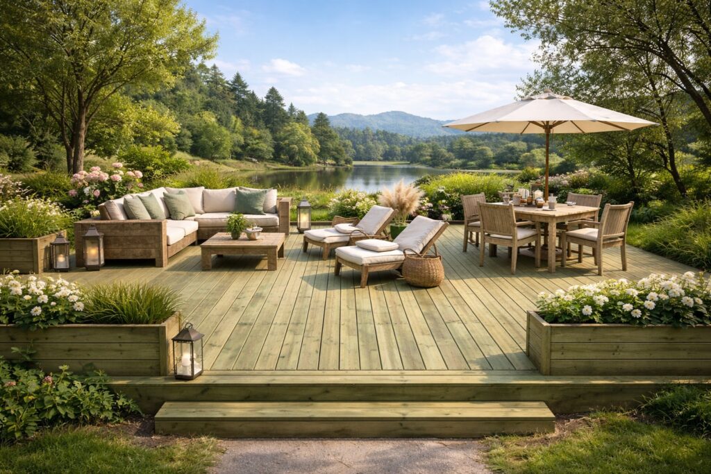 Terrasse en bois