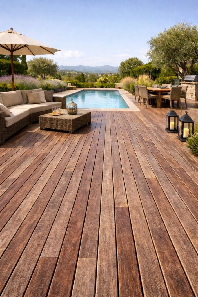 Terrasse en bois