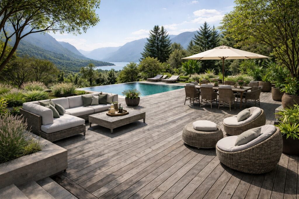 Terrasse en bois