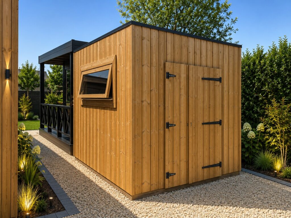 Abri de jardin en bois