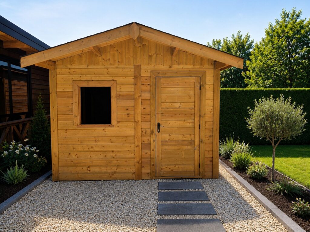 Abri de jardin en bois