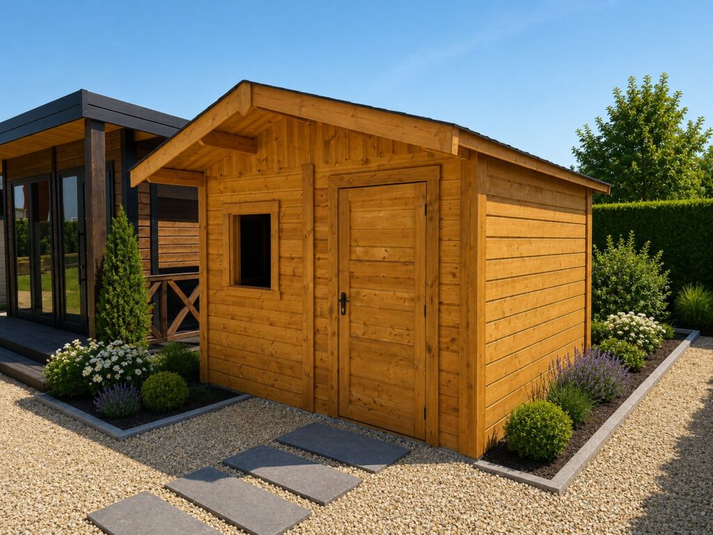 Abri de jardin en bois