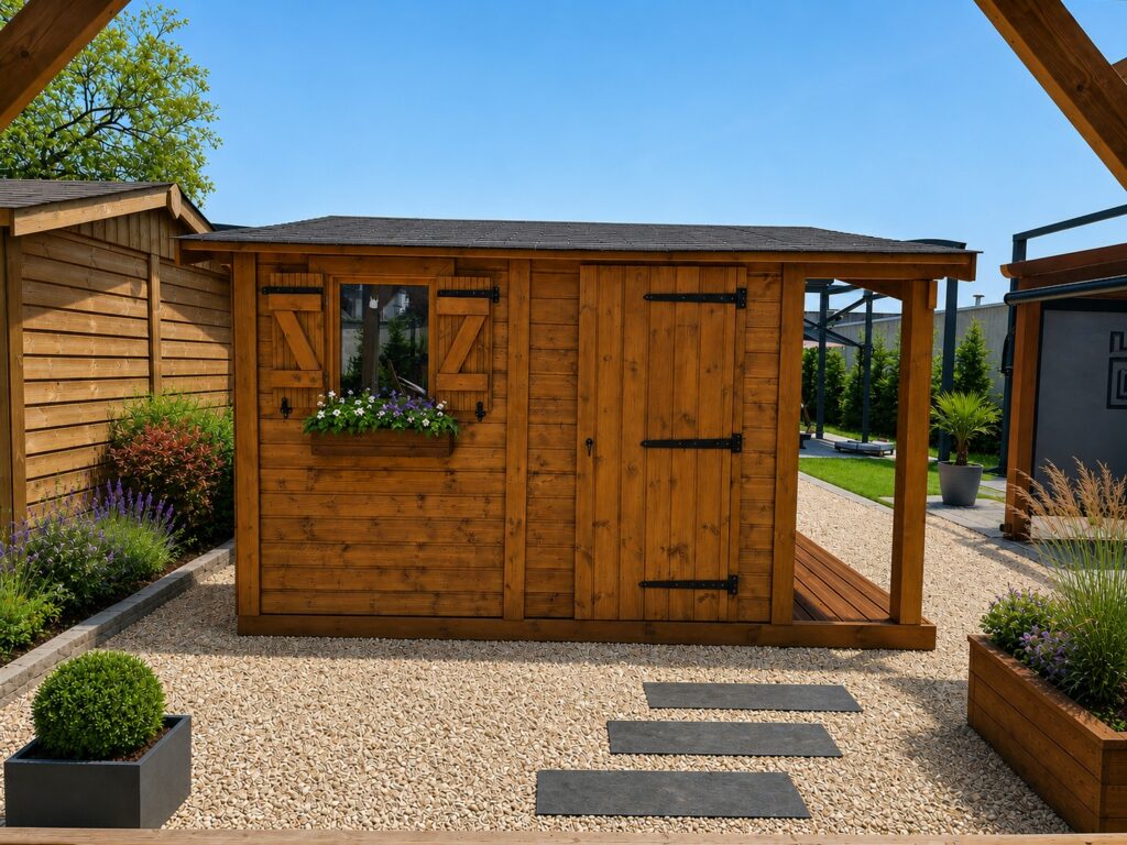 Abri de jardin en bois