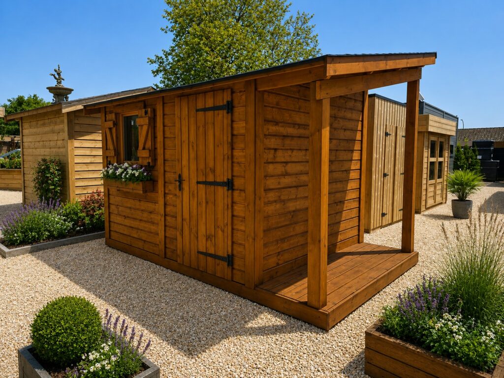 Abri de jardin en bois