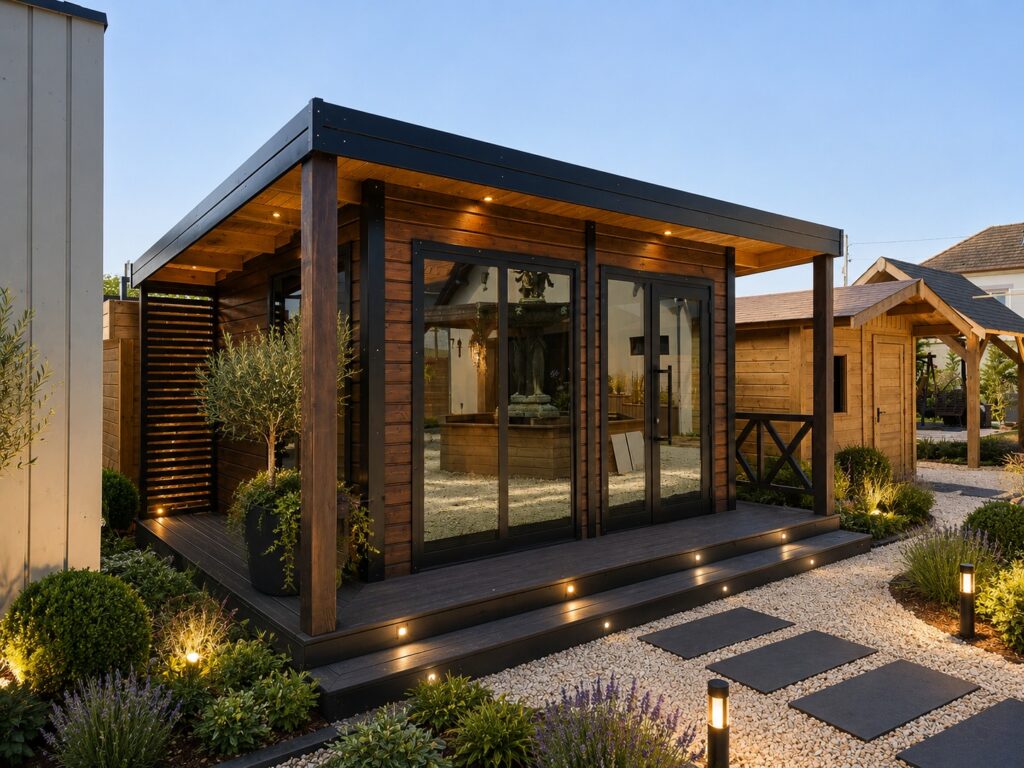 Extension de maison en bois
