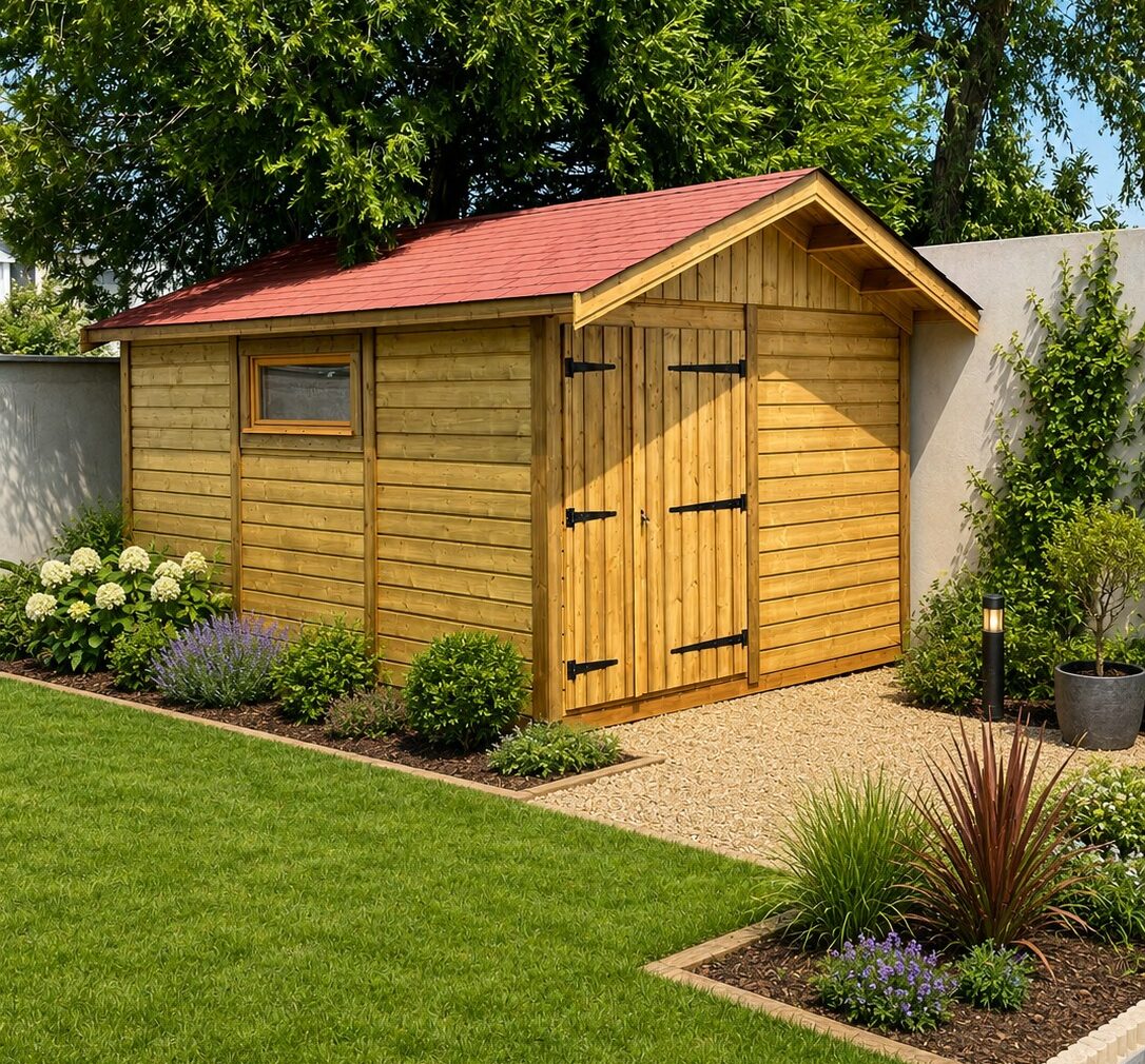 Abri de jardin en bois